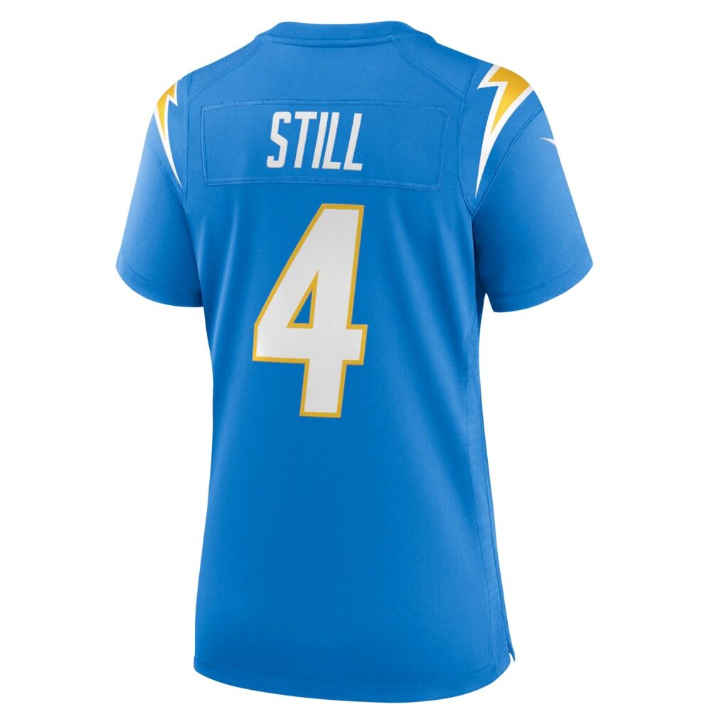 Tarheeb Still Los Angeles Chargers Nike Women's Team Game Jersey - Powder Blue