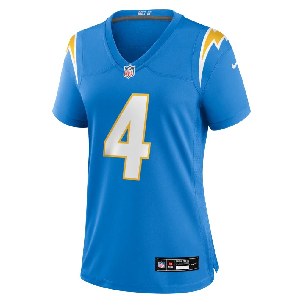 Tarheeb Still Los Angeles Chargers Nike Women's Team Game Jersey - Powder Blue