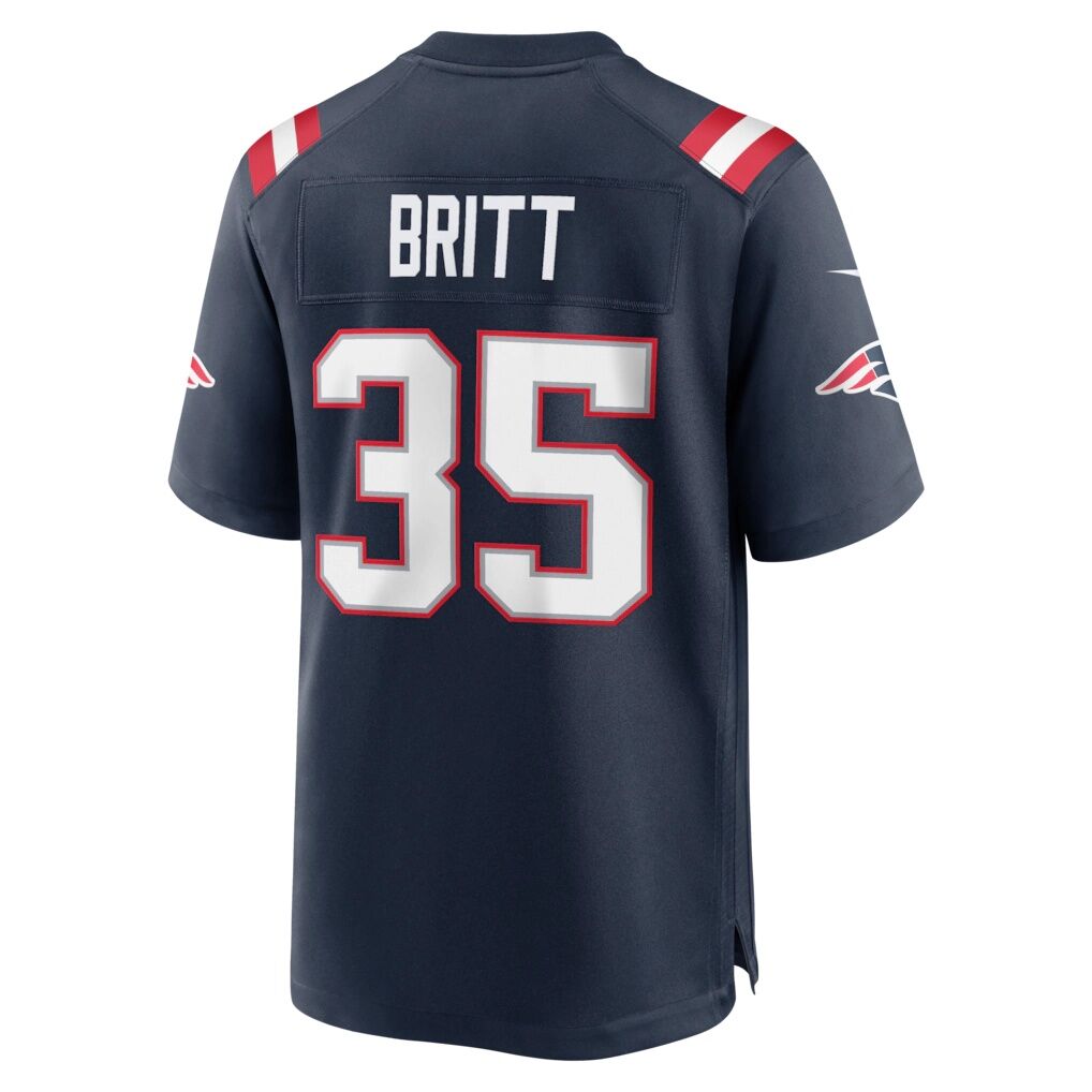 K.J. Britt New England Patriots Nike Team Game Jersey