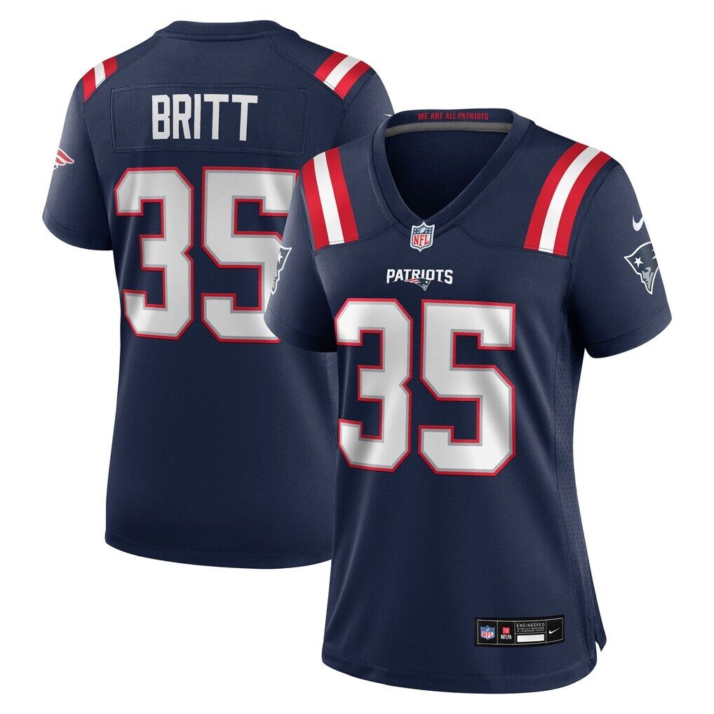 K.J. Britt New England Patriots Nike Women's Team Game Jersey