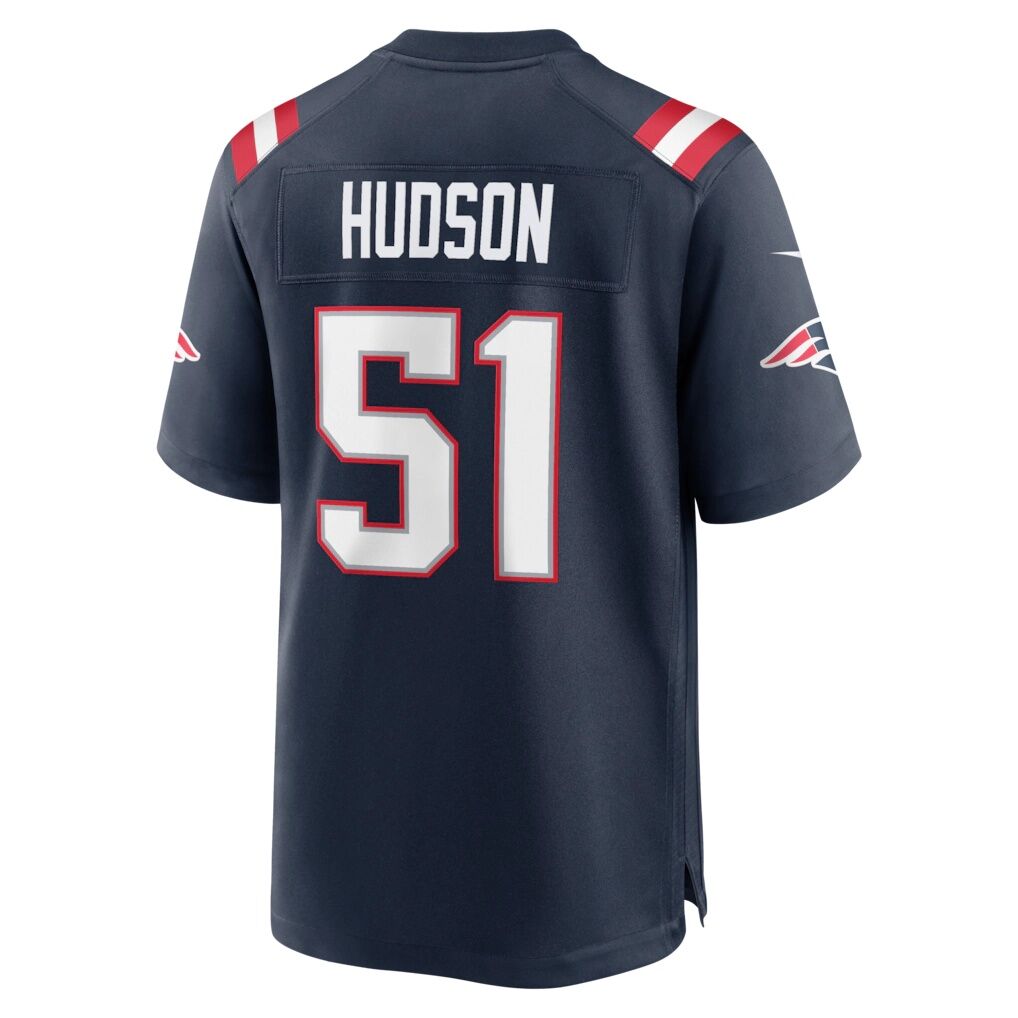 James Hudson New England Patriots Nike Team Game Jersey