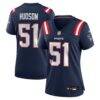 James Hudson New England Patriots Nike Women's Team Game Jersey - Navy - Front View