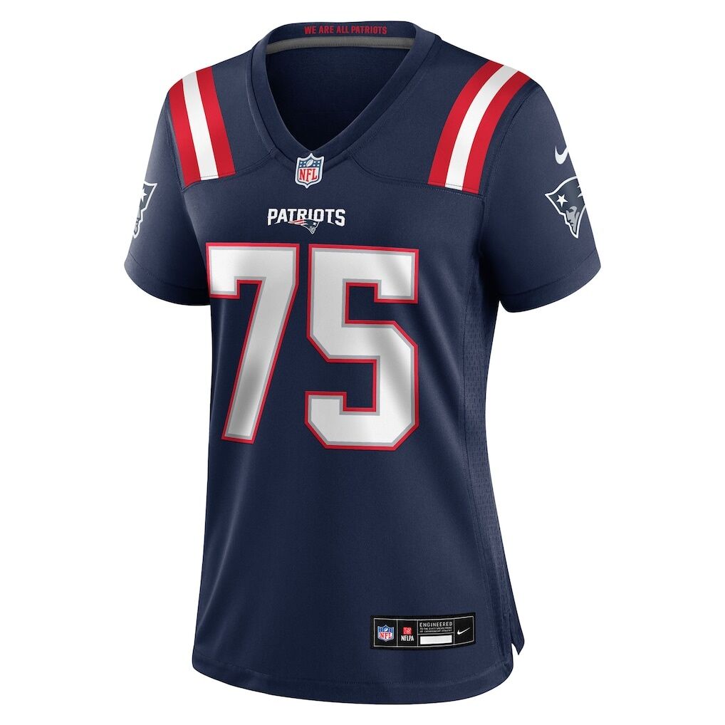 Alijah Vera-Tucker New England Patriots Nike Women's Team Game Jersey