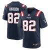 Eli Raridon New England Patriots Nike Team Game Jersey - Navy - Front View