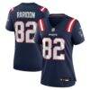 Eli Raridon New England Patriots Nike Women's Team Game Jersey - Navy - Front View