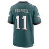 Jihaad Campbell Philadelphia Eagles Nike Team Game Jersey - - Detail View
