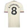 Bruno Fernandes Manchester United adidas 2026/27 Third Replica Jersey - Cream - Detail View