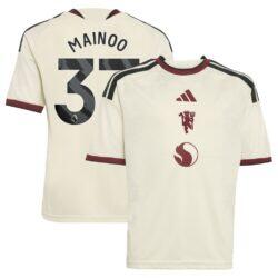 Kobbie Mainoo Manchester United adidas Youth 2026/27 Third Replica Jersey