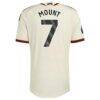 Mason Mount Manchester United adidas 2026/27 Third On-Field Authentic Jersey - Cream - Detail View