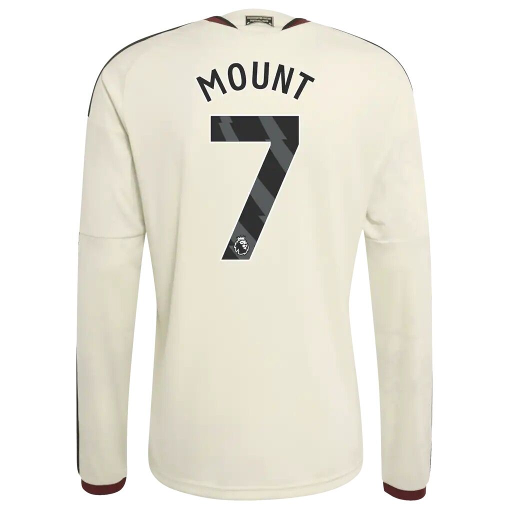 Mason Mount Manchester United adidas 2026/27 Third Replica Long Sleeve Jersey