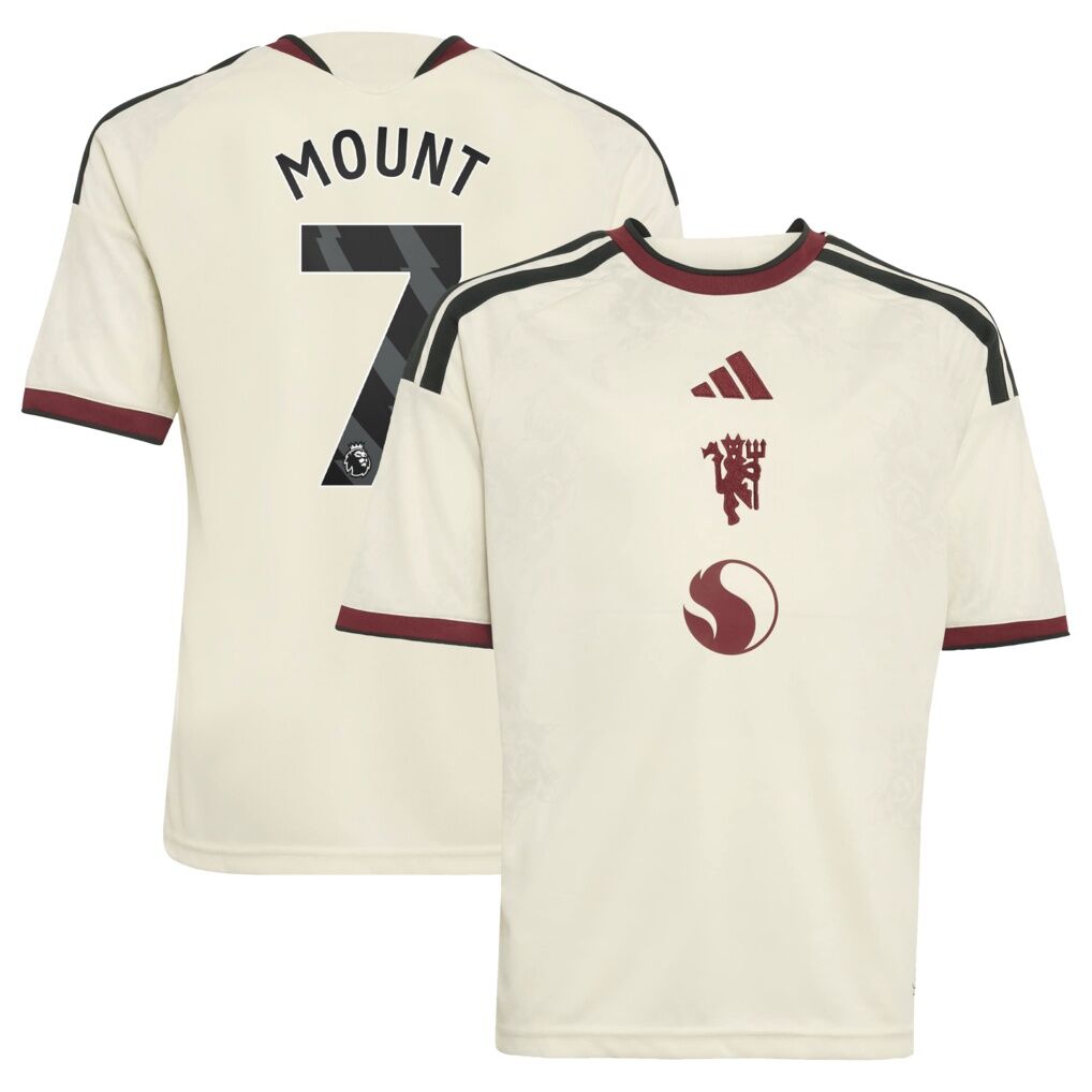 Mason Mount Manchester United adidas Youth 2026/27 Third Replica Jersey
