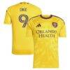Daryl Dike Orlando City SC adidas 2026 Sunken Treasure Kit Secondary Replica Jersey - Yellow - Front View