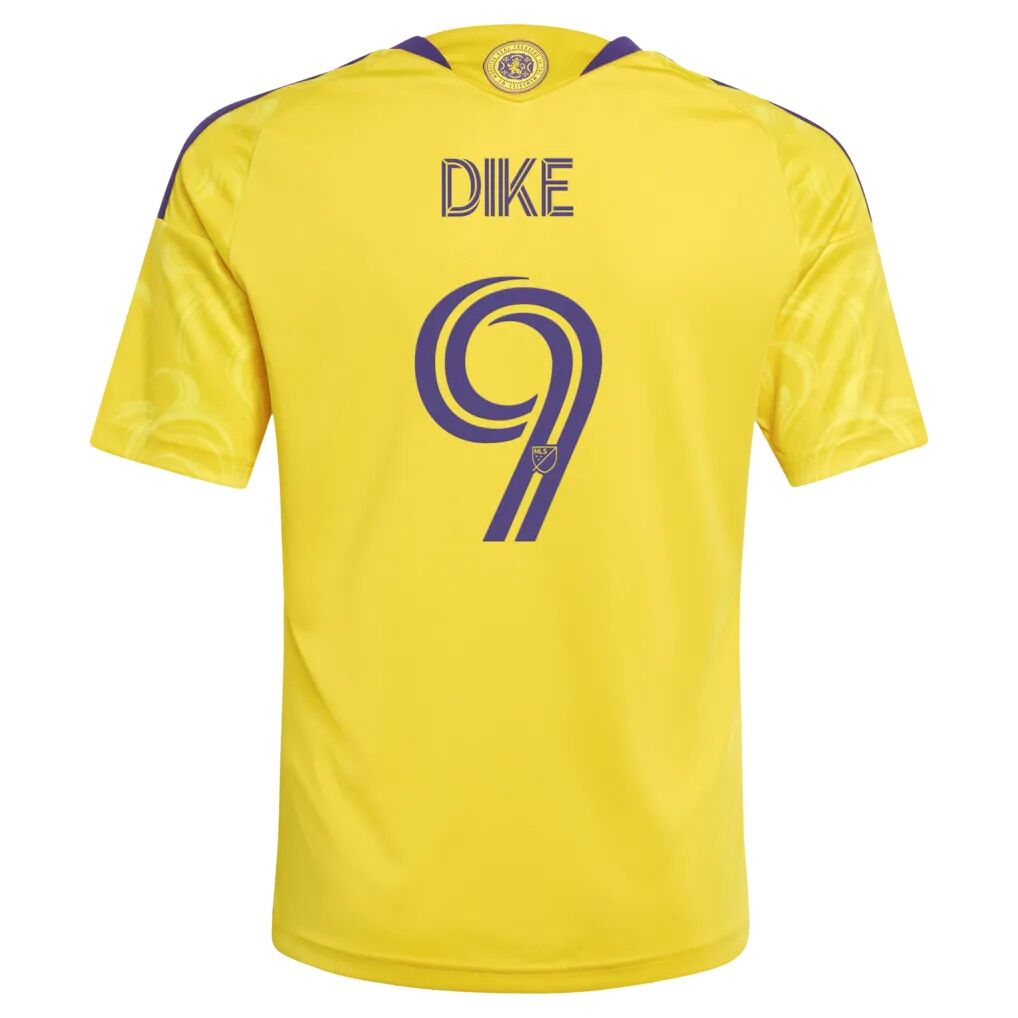 Daryl Dike Orlando City SC adidas Youth 2026 Sunken Treasure Kit Secondary Replica Jersey