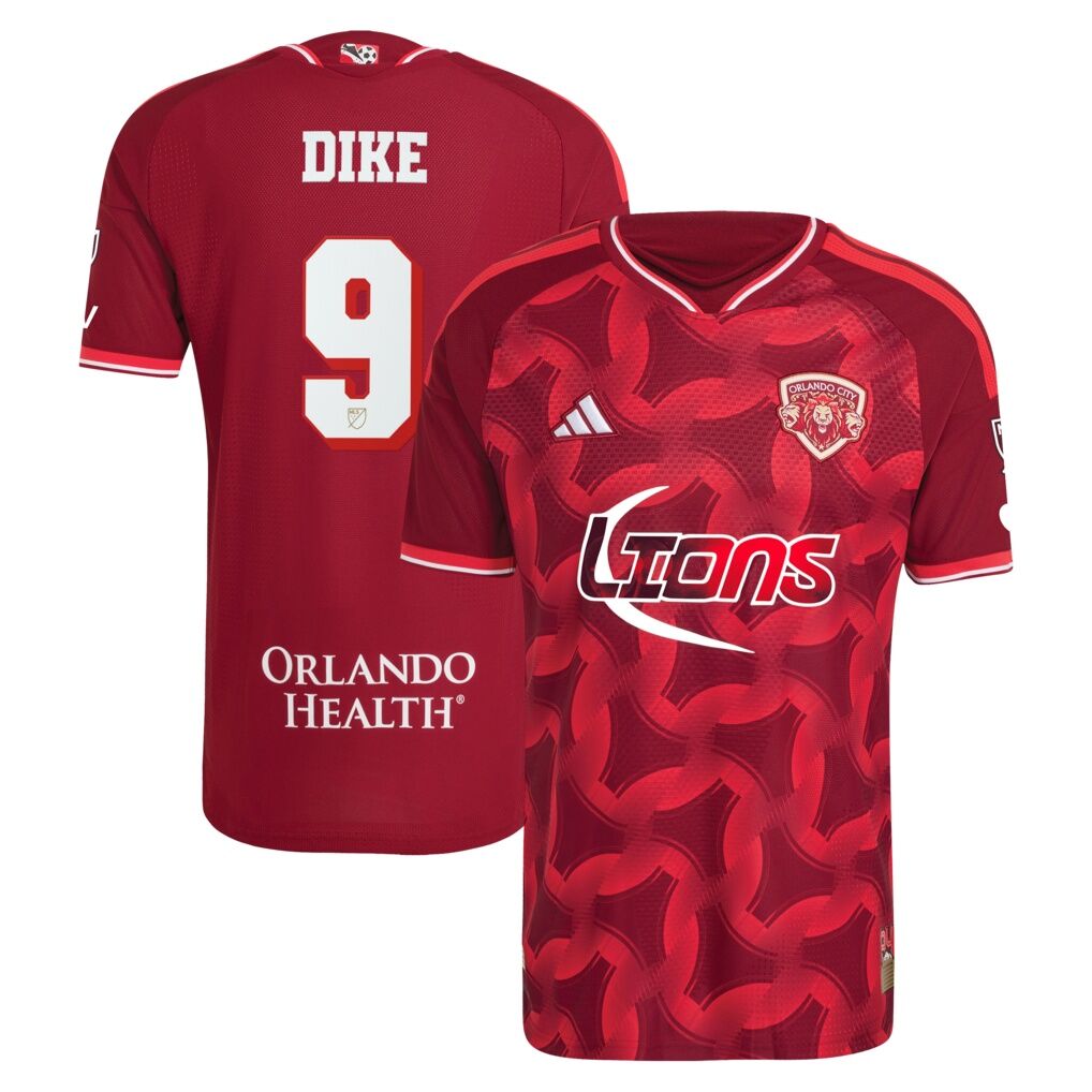Daryl Dike Orlando City SC adidas 2026 Archive On-Field Authentic Jersey
