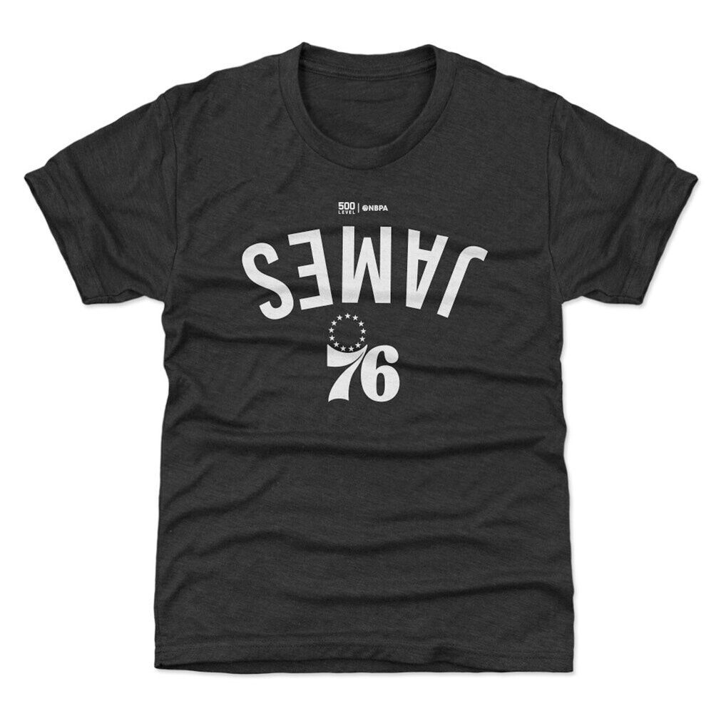 LeBron James Philadelphia 76ers 500 Level Youth Invert T-Shirt