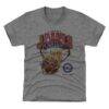 LeBron James Philadelphia 76ers 500 Level Youth On Fire T-Shirt - Gray - Front View