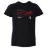 LeBron James Philadelphia 76ers 500 Level Toddler Signature T-Shirt - Black - Front View