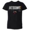 Giannis Antetokounmpo Miami Heat 500 Level Toddler Elite T-Shirt - Black - Back View