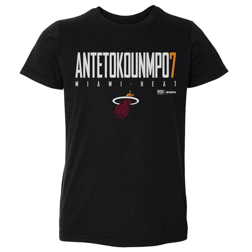 Giannis Antetokounmpo Miami Heat 500 Level Toddler Elite T-Shirt