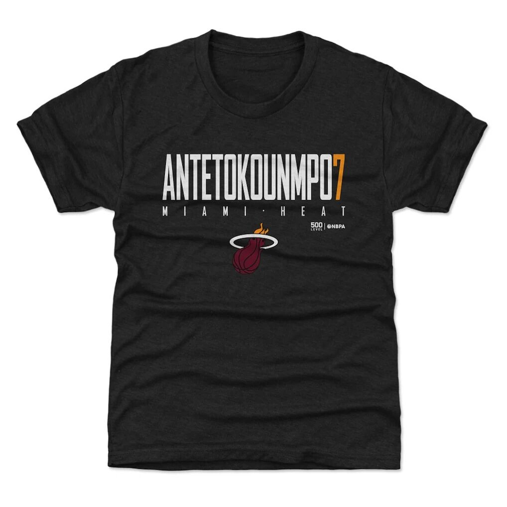 Giannis Antetokounmpo Miami Heat 500 Level Youth  T-Shirt