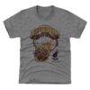 Giannis Antetokounmpo Miami Heat 500 Level Youth On Fire T-Shirt - Gray - Back View