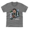LaMelo Ball Minnesota Timberwolves 500 Level Youth City Cartoon T-Shirt - Gray - Back View