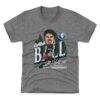 LaMelo Ball Minnesota Timberwolves 500 Level Youth City Cartoon T-Shirt - Gray - Front View