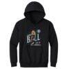 LaMelo Ball Minnesota Timberwolves 500 Level Youth City Cartoon Hoodie - Black - Front View