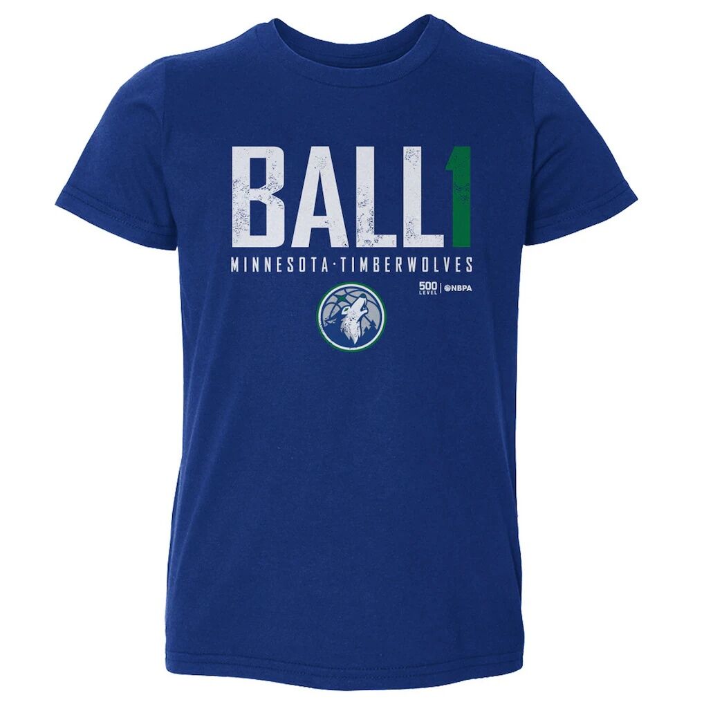 LaMelo Ball Minnesota Timberwolves 500 Level Toddler Elite T-Shirt - Royal