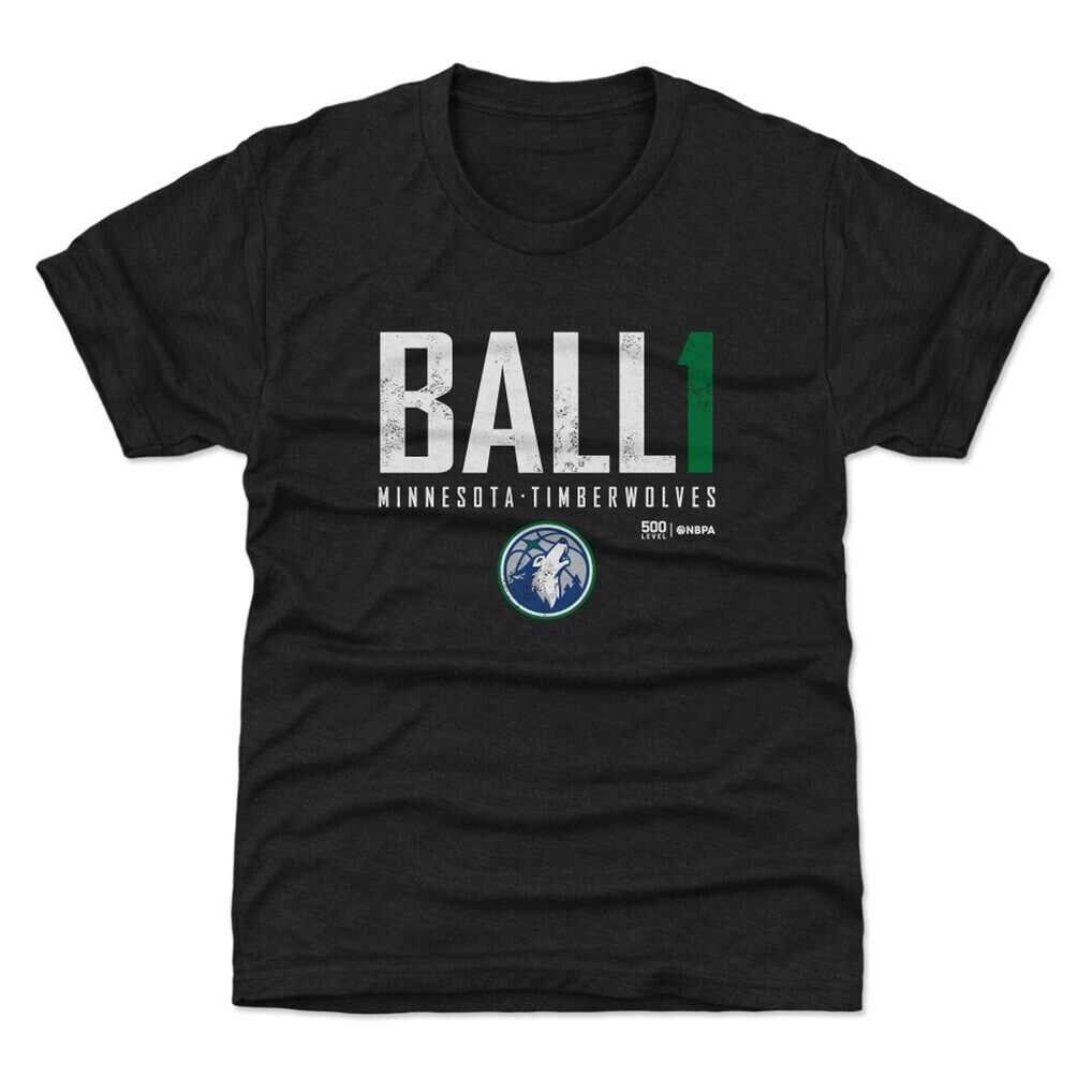 LaMelo Ball Minnesota Timberwolves 500 Level Youth Elite T-Shirt
