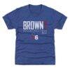 Jaylen Brown Philadelphia 76ers 500 Level Youth Elite T-Shirt - - Back View