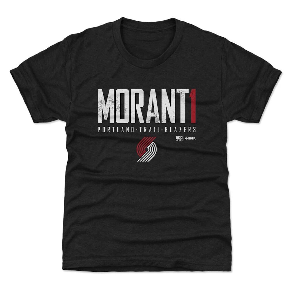 Ja Morant Portland Trail Blazers 500 Level Youth Elite T-Shirt