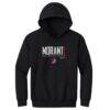 Ja Morant Portland Trail Blazers 500 Level Youth Elite Hoodie - Black - Back View