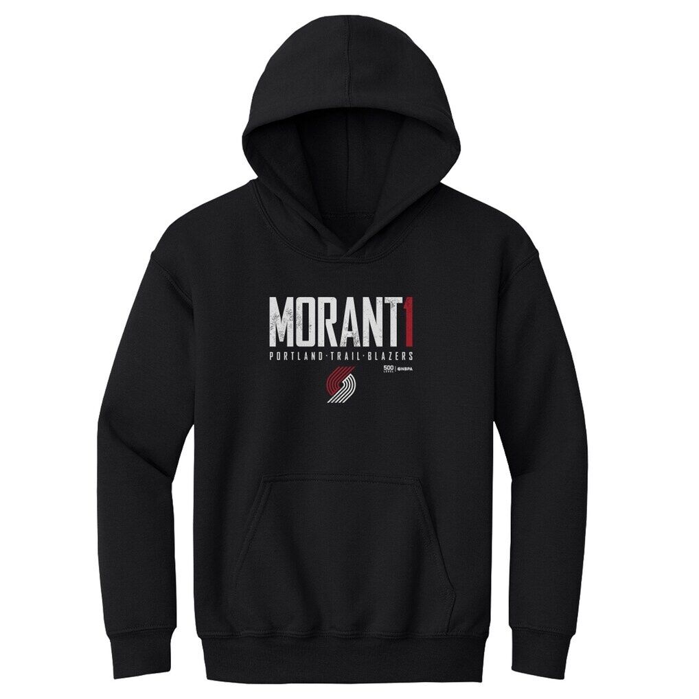 Ja Morant Portland Trail Blazers 500 Level Youth Elite Hoodie
