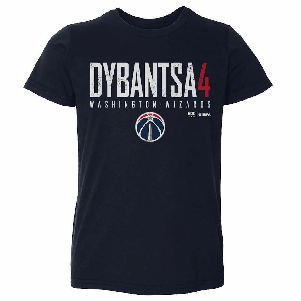 AJ Dybantsa Washington Wizards 500 Level Toddler Elite T-Shirt