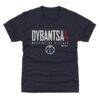 AJ Dybantsa Washington Wizards 500 Level Youth Elite T-Shirt - Navy - Front View