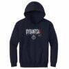 AJ Dybantsa Washington Wizards 500 Level Youth Elite Hoodie - Navy - Back View