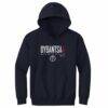 AJ Dybantsa Washington Wizards 500 Level Youth Elite Hoodie - Navy - Front View