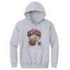 AJ Dybantsa Washington Wizards 500 Level Youth On Fire Hoodie - Gray - Front View