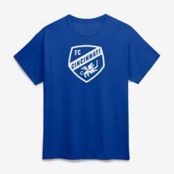 FC Cincinnati Monotone T-Shirt - Blue - Front View