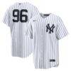 George Lombard Jr. New York Yankees Nike Home Replica Jersey - White - Front View