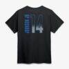 Morez Johnson Jr. Dallas Mavericks Big & Tall Home Court Pop Name & Number T-Shirt - Black - Detail View