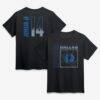Morez Johnson Jr. Dallas Mavericks Big & Tall Home Court Pop Name & Number T-Shirt - Black - Front View
