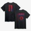Keaton Wagler LA Clippers Home Court Pop Name & Number T-Shirt - Black - Front View