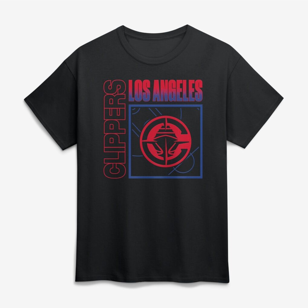 Keaton Wagler LA Clippers  Home Court Pop Name & Number T-Shirt