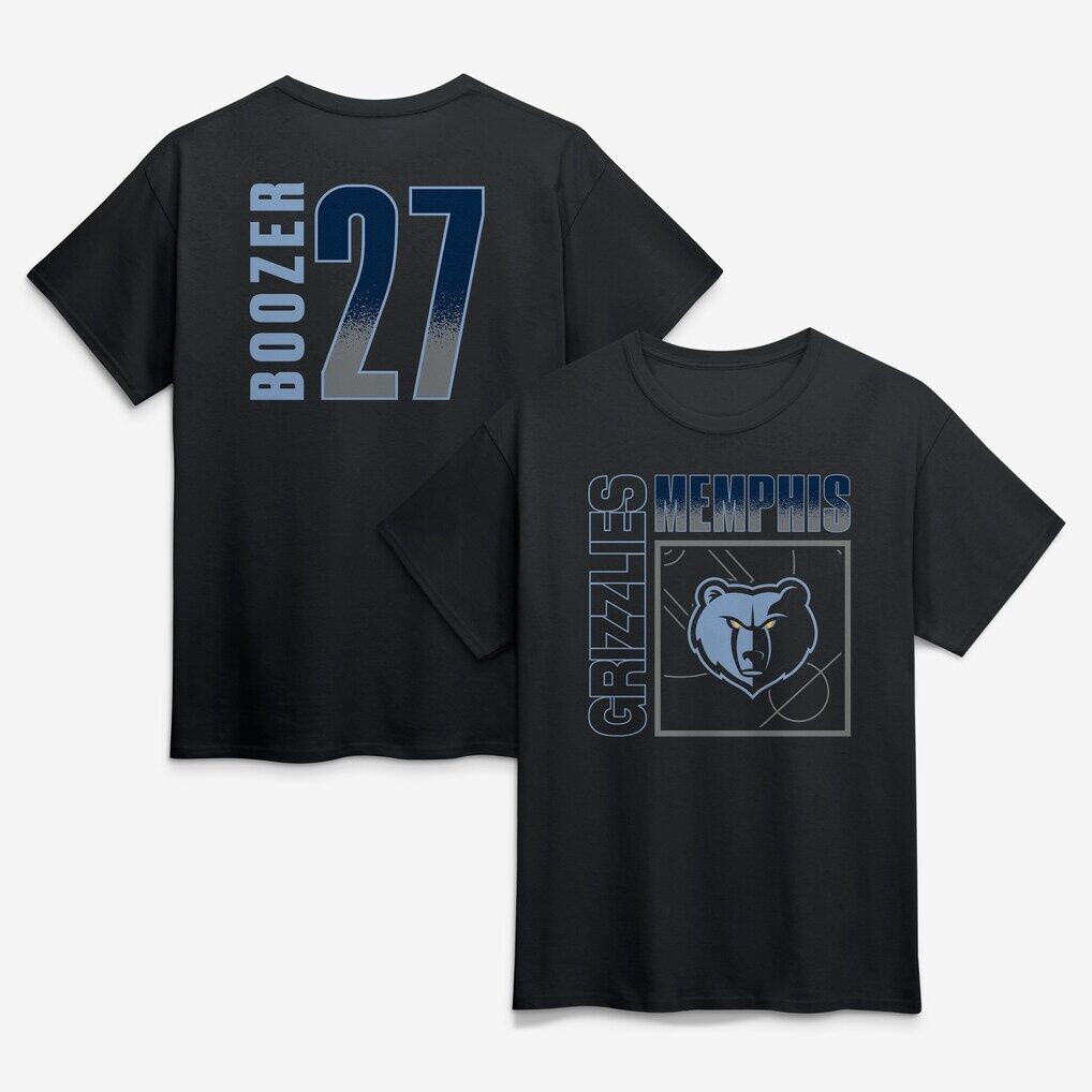 Cameron Boozer Memphis Grizzlies  Home Court Pop Name & Number T-Shirt