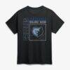 Cameron Boozer Memphis Grizzlies Home Court Pop Name & Number T-Shirt - Black - Side View