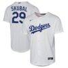 Tarik Skubal Los Angeles Dodgers Nike Youth Home Replica Jersey - White - Front View