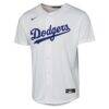 Tarik Skubal Los Angeles Dodgers Nike Youth Home Replica Jersey - White - Side View