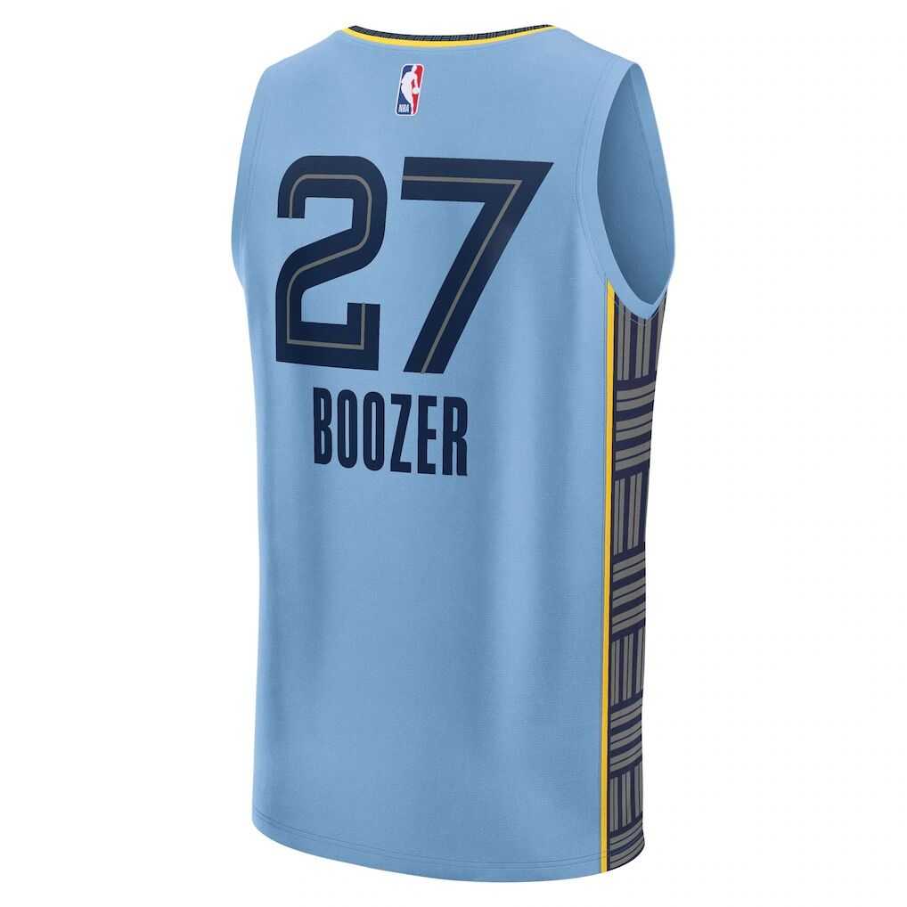 Cameron Boozer Memphis Grizzlies Fashion7 Youth Fast Break Replica Jersey - Light Blue - Statement Edition